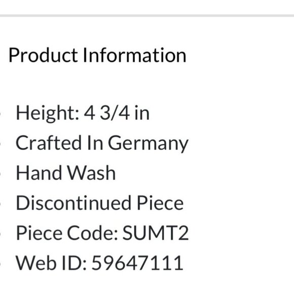 Rosenthal Classic Sanssouci Cream & Sugar - Picture 8 of 9